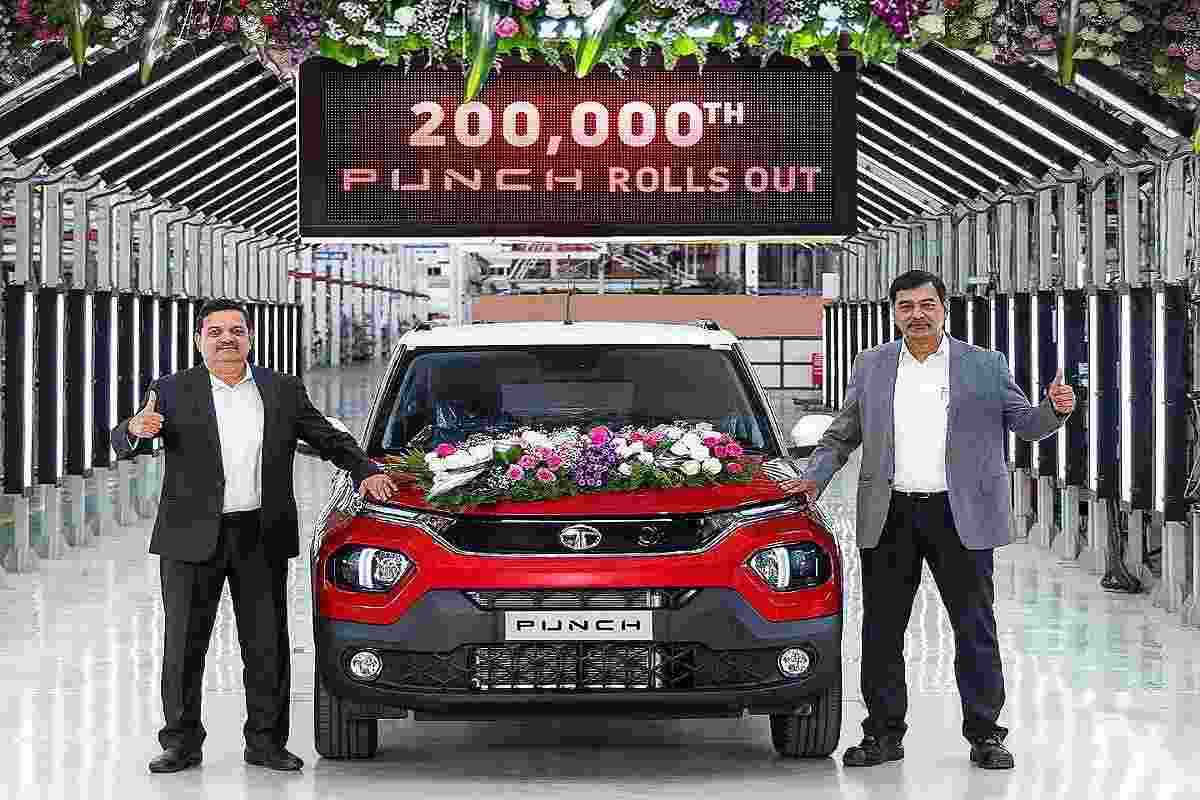 Tata Punch production crosses 2 lakh units, milestone achieved in 2 years
