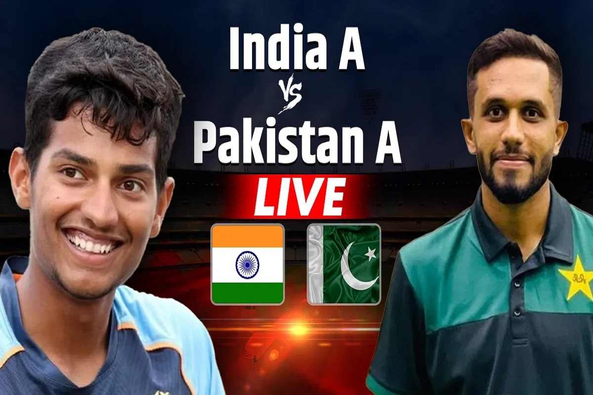 India-A vs Pakistan-A Live Score, Emerging Asia Cup 2023 Manav Suthar picks up two wickets in an over SarkariResult
