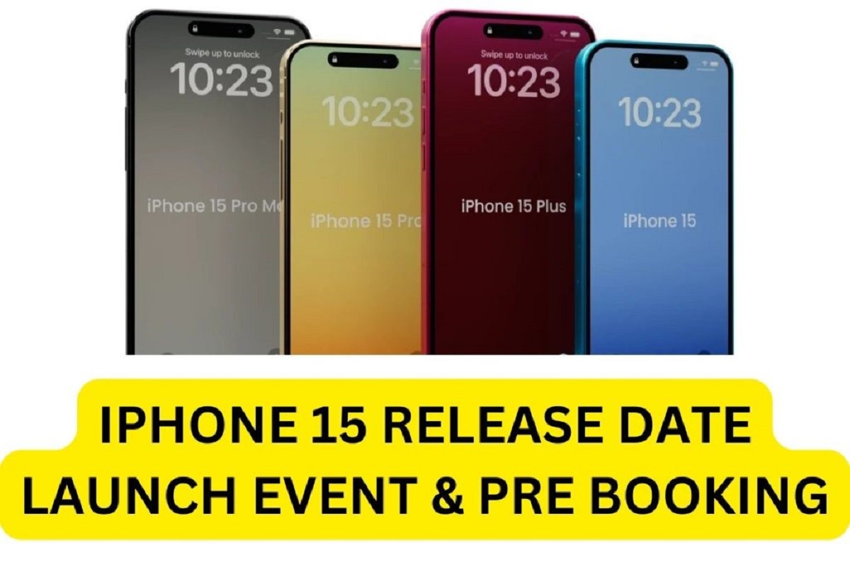 Apple iPhone 15, iPhone 15 Pro pre-booking to open in India today