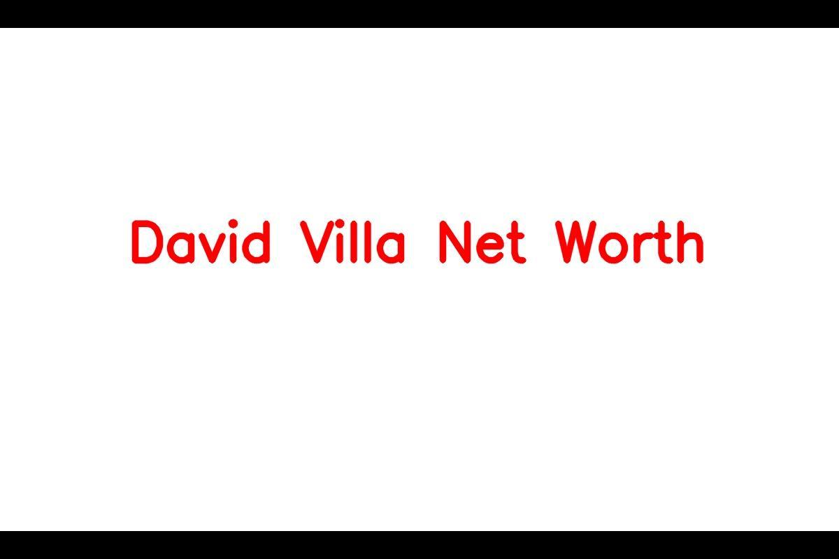 David Villa Net Worth: Football, Earnings, Gf, Age, Career 1