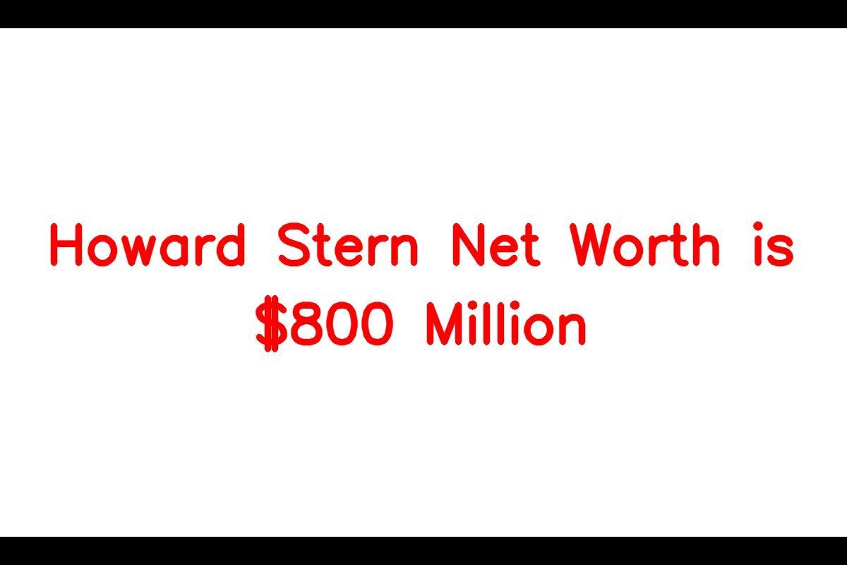 Howard Stern Net Worth: How Much Does Howard Stern Make?