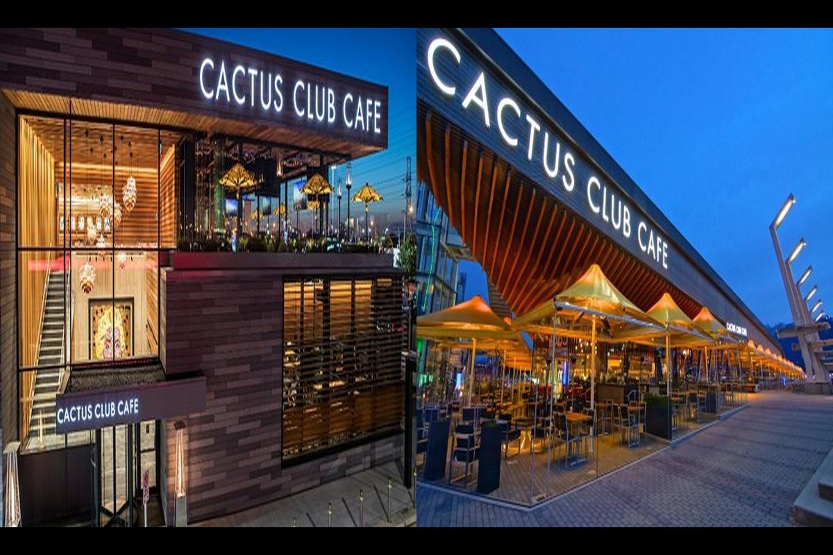 Cactus Club Cafe Menu and Prices - SarkariResult
