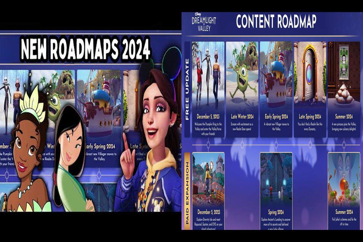 Disney Dreamlight Valley 2024 Update Today, Roadmap & Many More