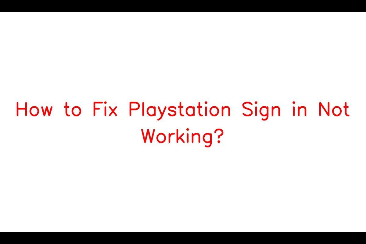 How to Sign into Playstation Network ! 