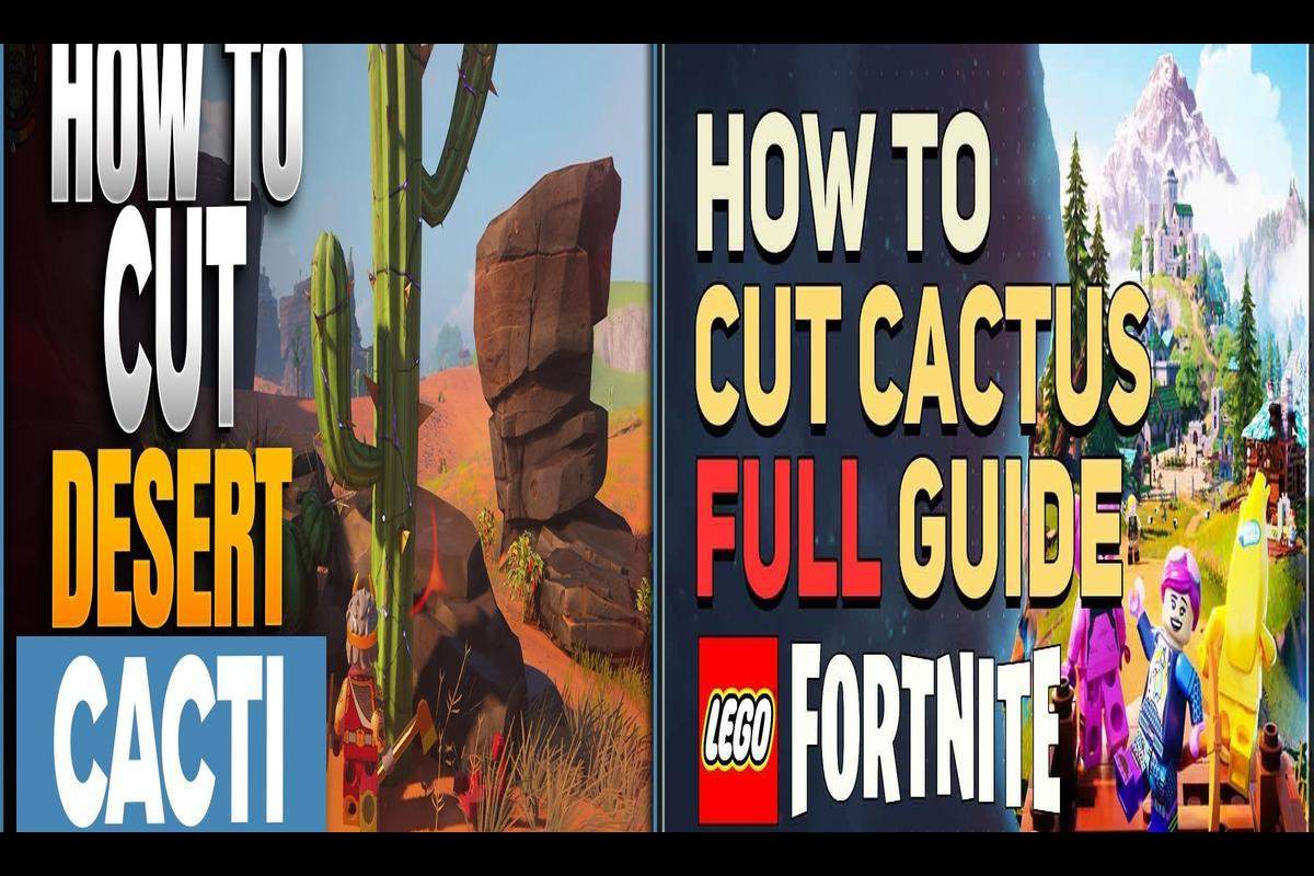 How To Cut Down Cactus In LEGO Fortnite