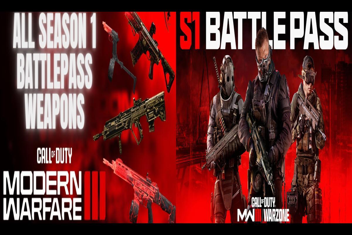 What's in the Modern Warfare 3 Battle Pass Season 1