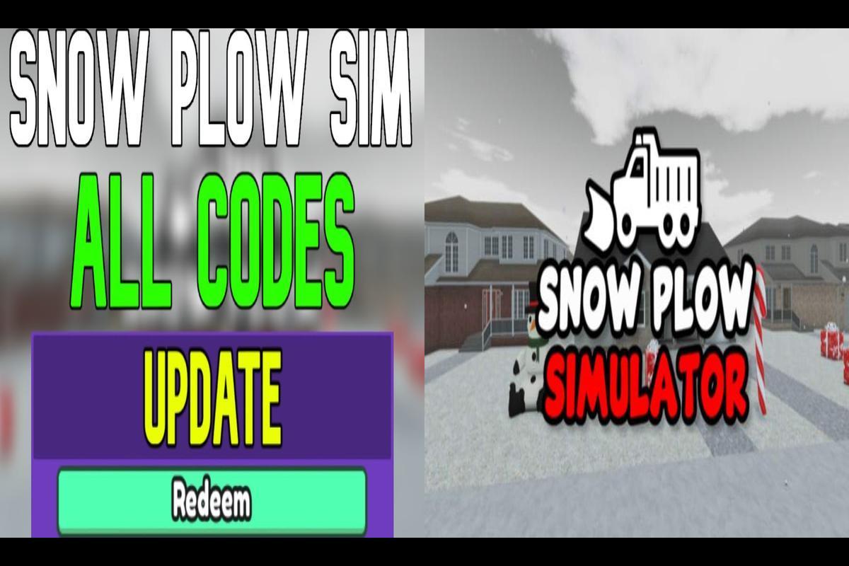 Get Roblox Snow Plow Simulator Codes (January 2024) SarkariResult