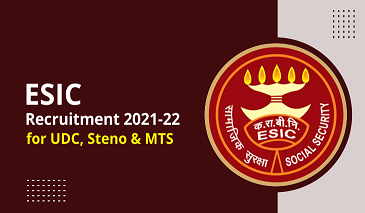 ESIC Recruitment 2022 : UDC, MTS 3847 Post Apply Now - Sarkari Result