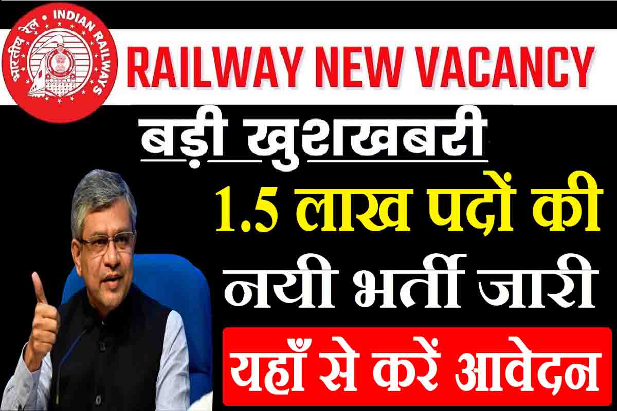 Railway 1.5 Lakhs Vacancy