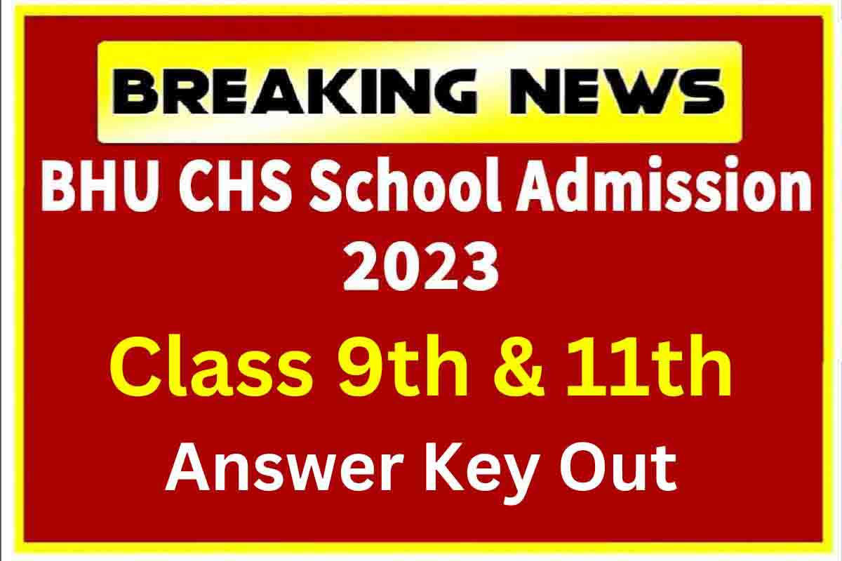 BHU SET CHS Answer Key 2023