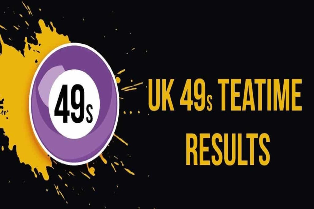 UK 49s Teatime Results Today (22 September 2023) Winning Number List Live (Announced & Updated)