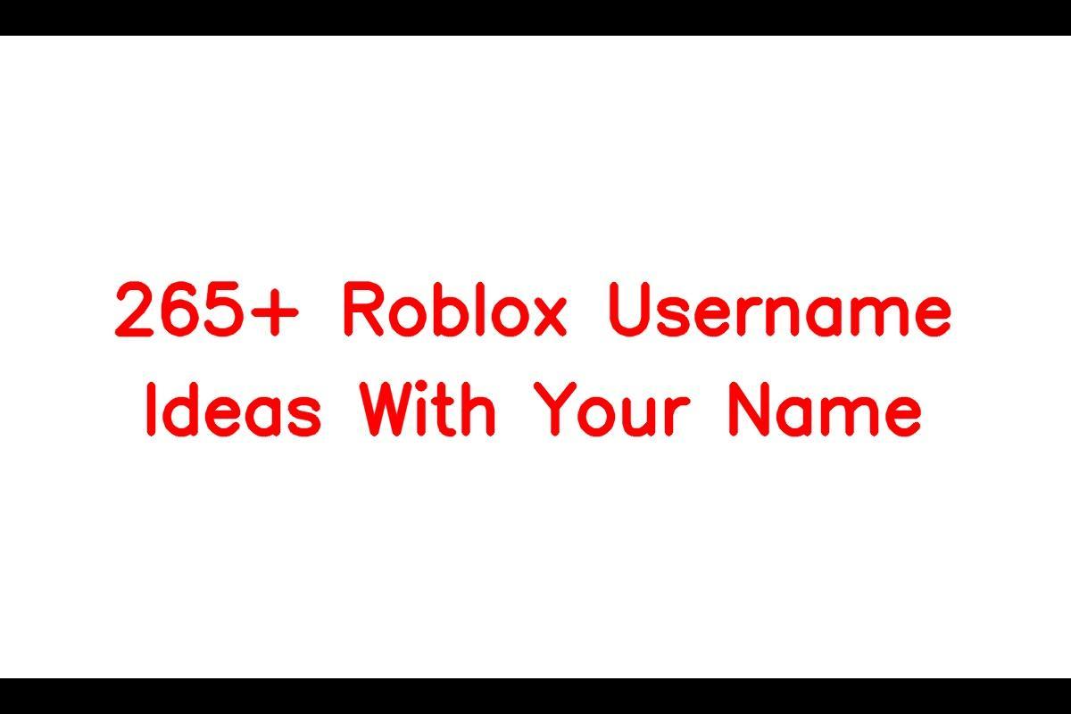 How to Create a Unique and Memorable Roblox Username