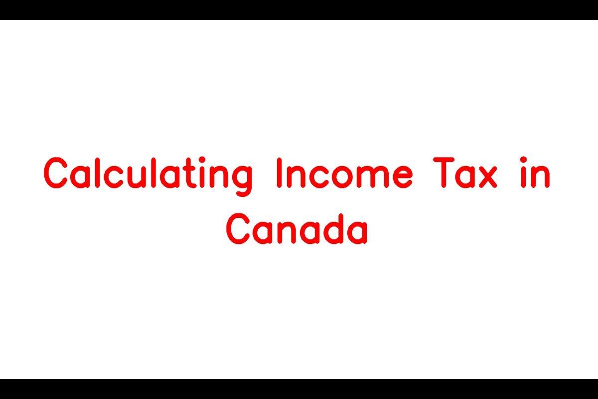 Income Tax Calculator in Canada