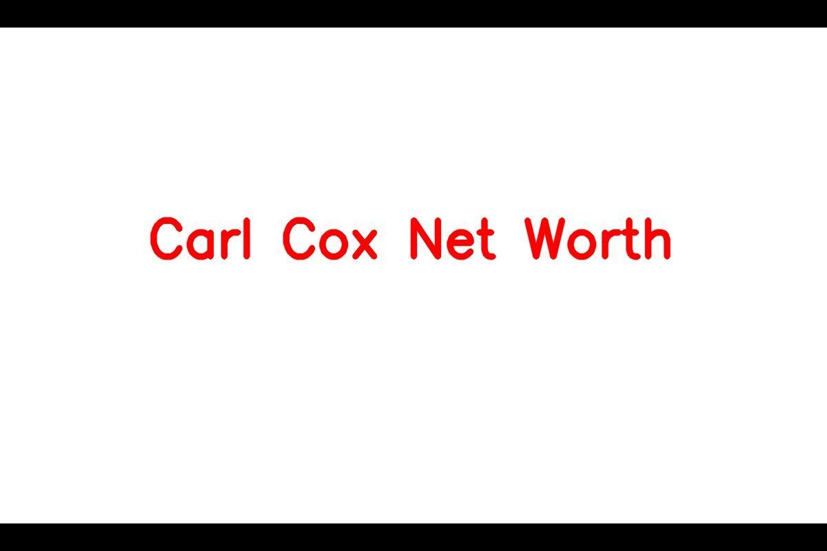 Carl Cox - Poznati britanski DJ