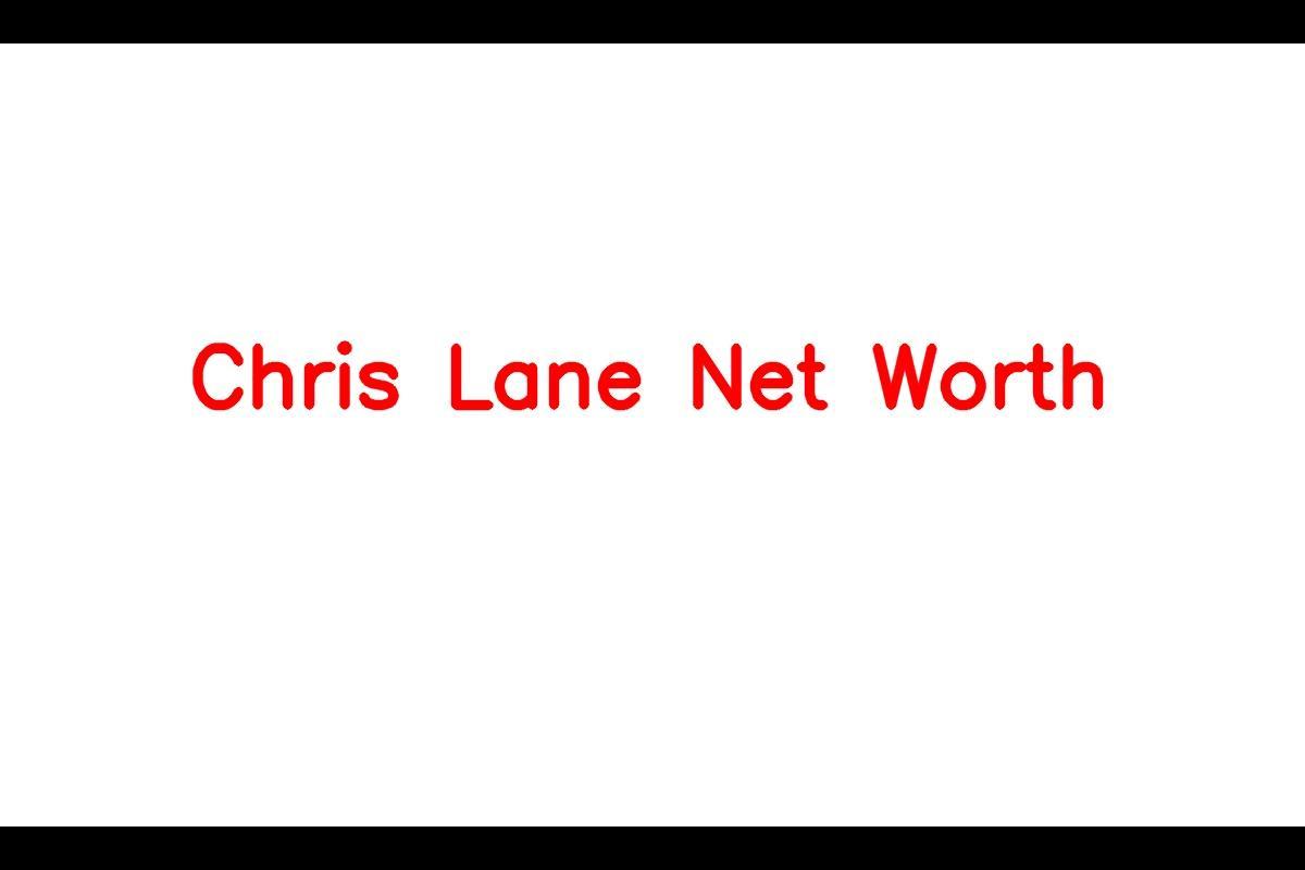 Chris Lane: An American Singer and Songwriter