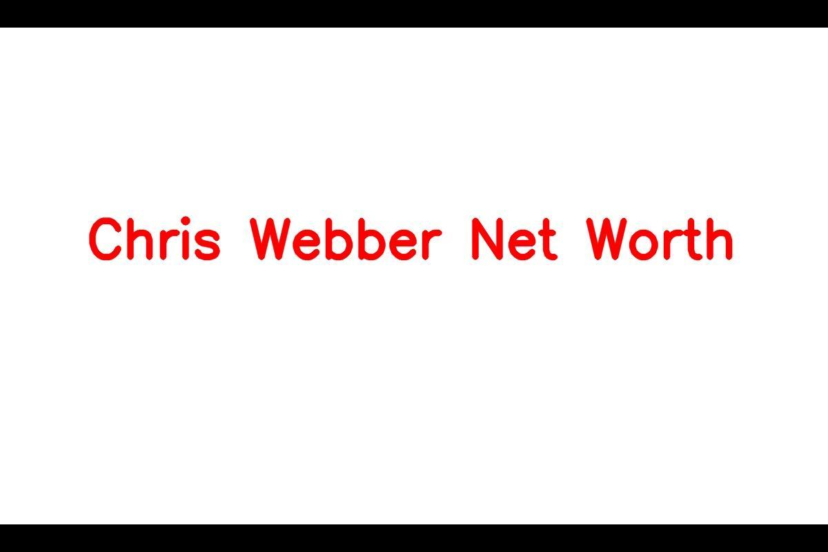 Chris Webber: A Basketball Legend and Philanthropist
