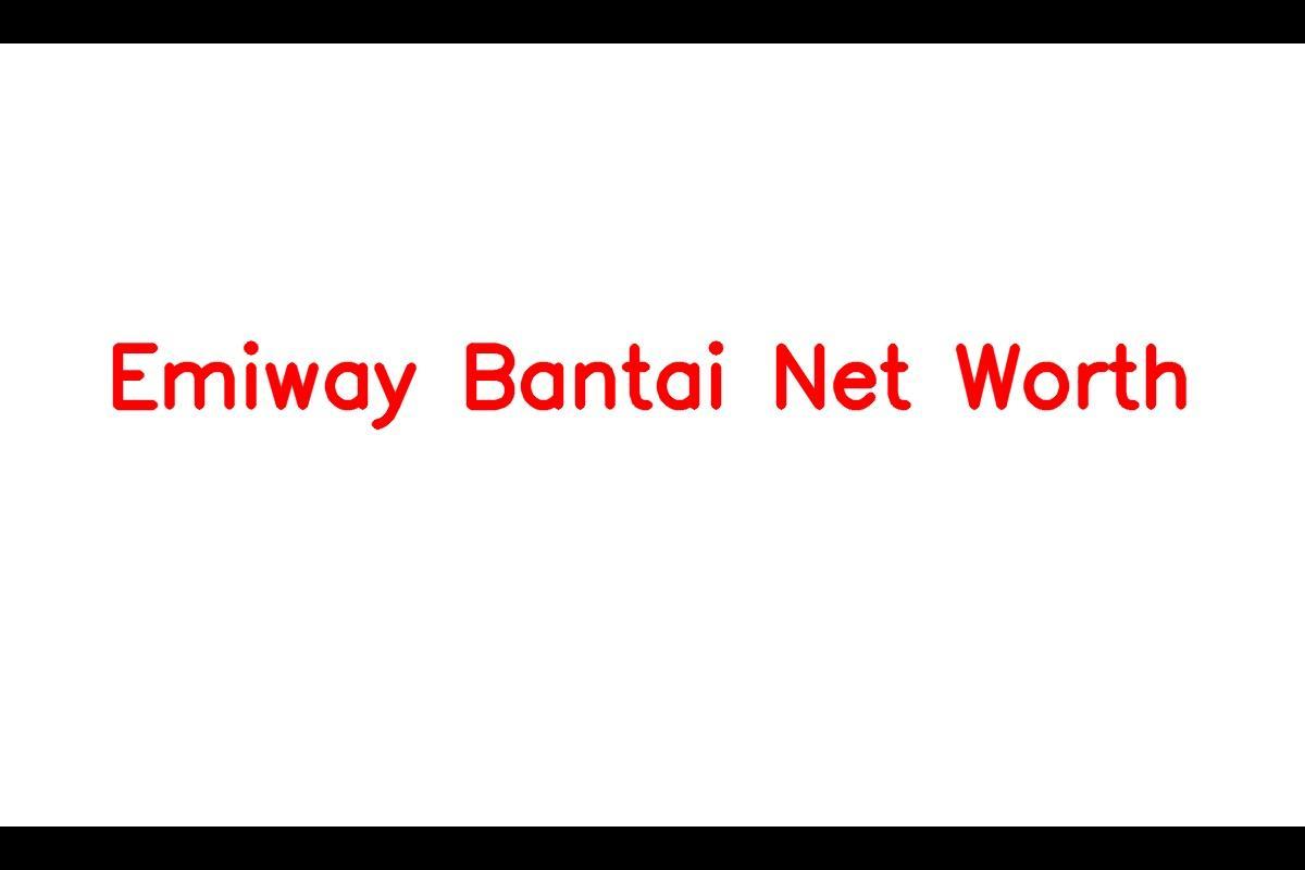 Emiway Bantai - A Hip-Hop Star | Net Worth and Career