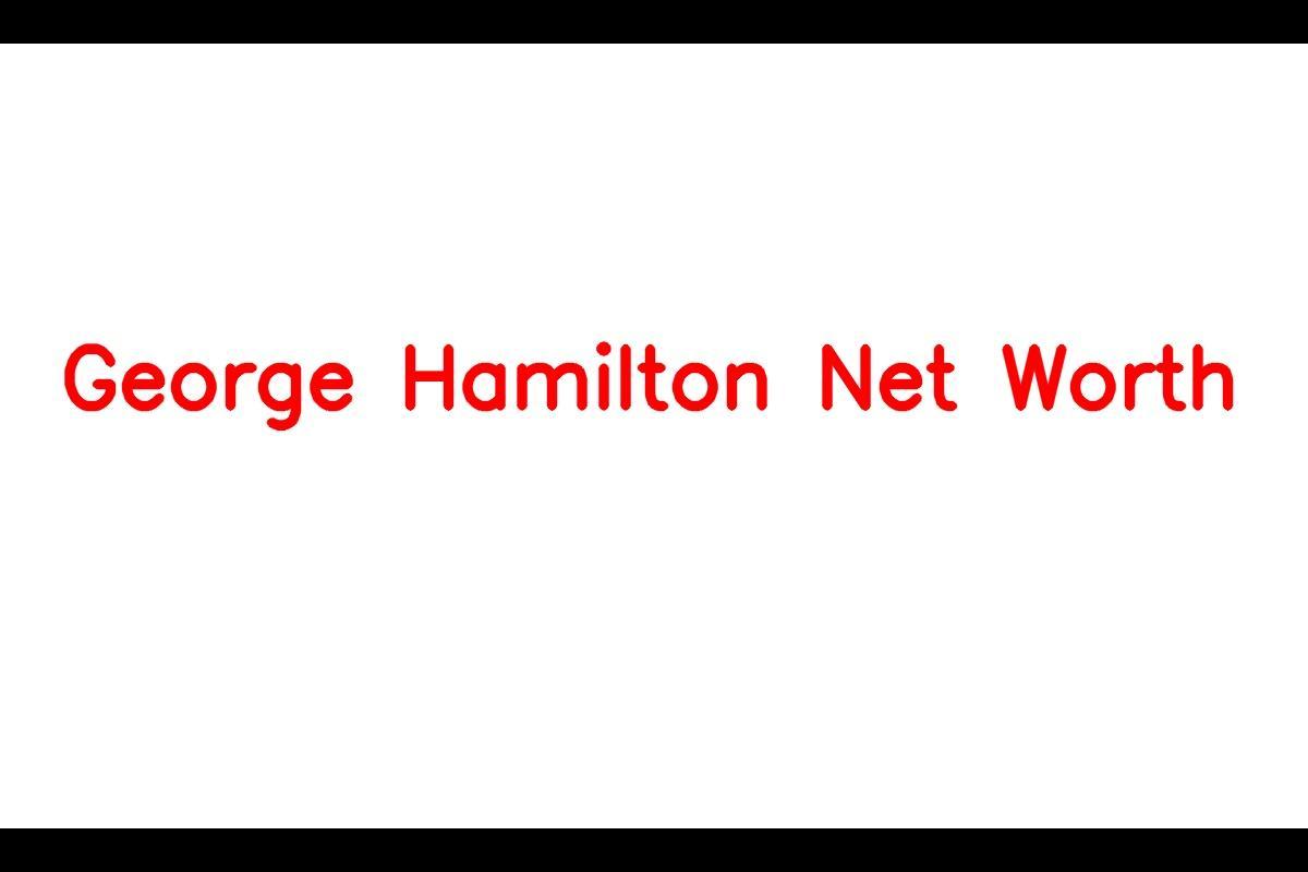 George Hamilton - A Hollywood Icon