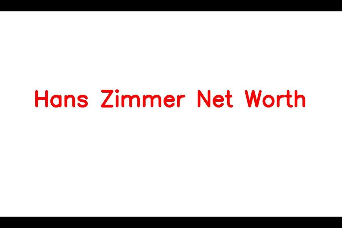Hans Zimmer Net Worth