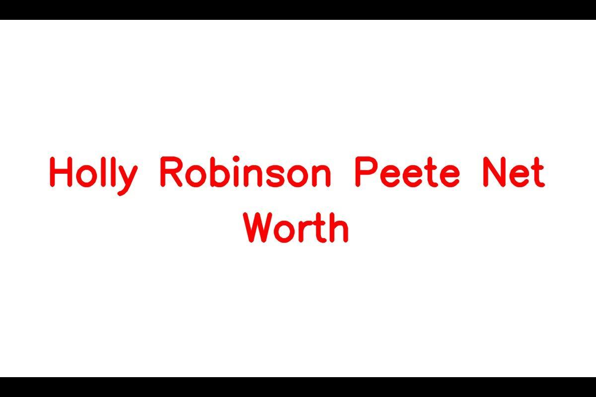 Net Worth of Holly Robinson Peete