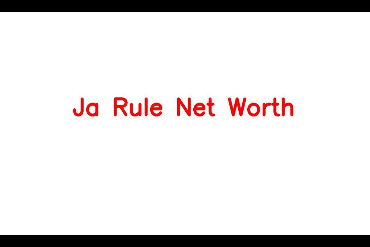 Ja Rule: Rapper's Career, Age, and Net Worth in 2023