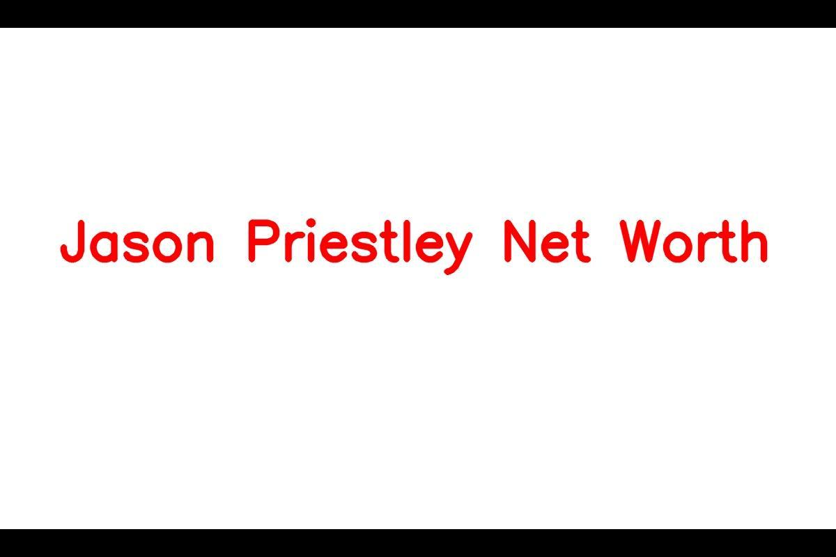 Jason Priestley Net Worth 2023: A Look Into His Successful Career and Fortune