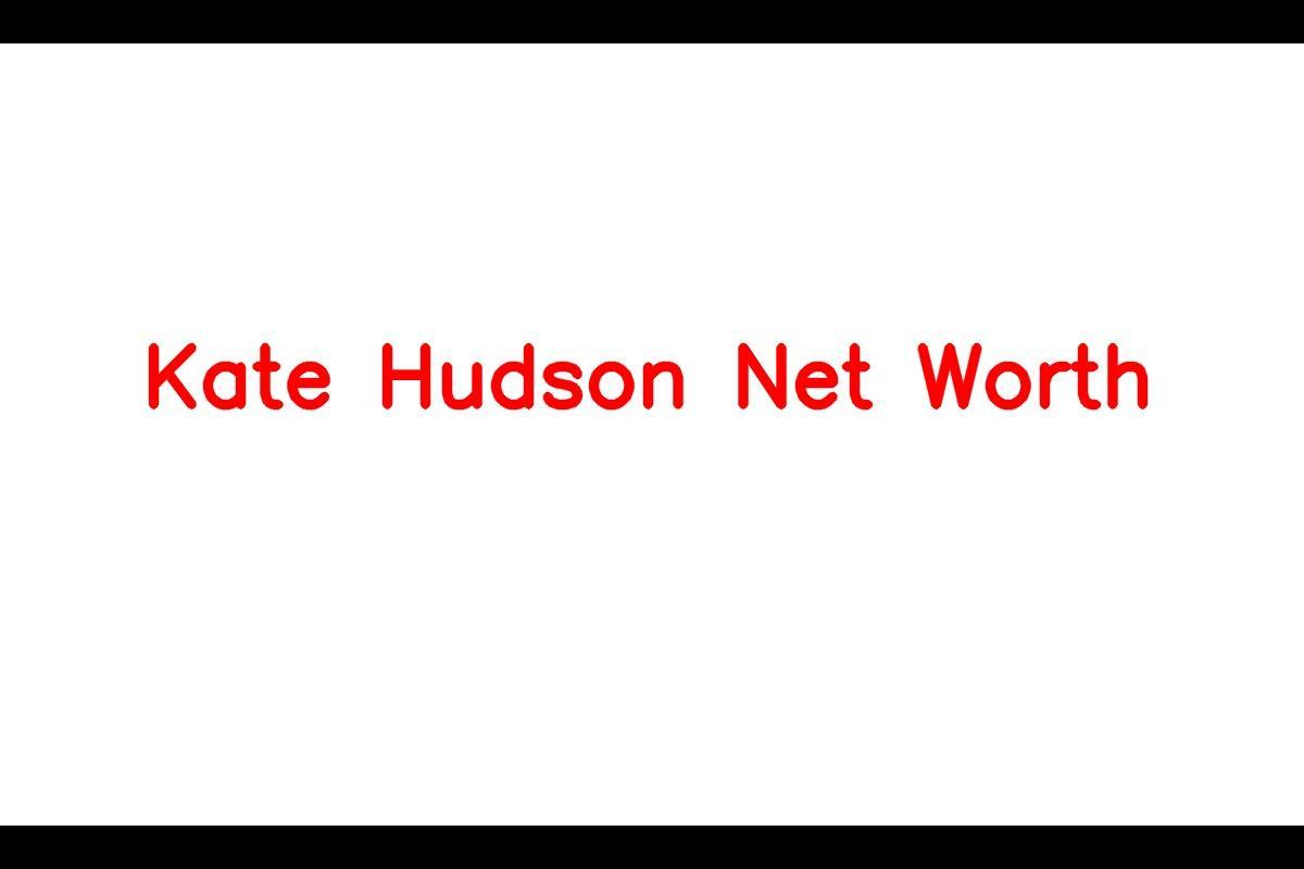 Kate Hudson: A Trailblazing Actress