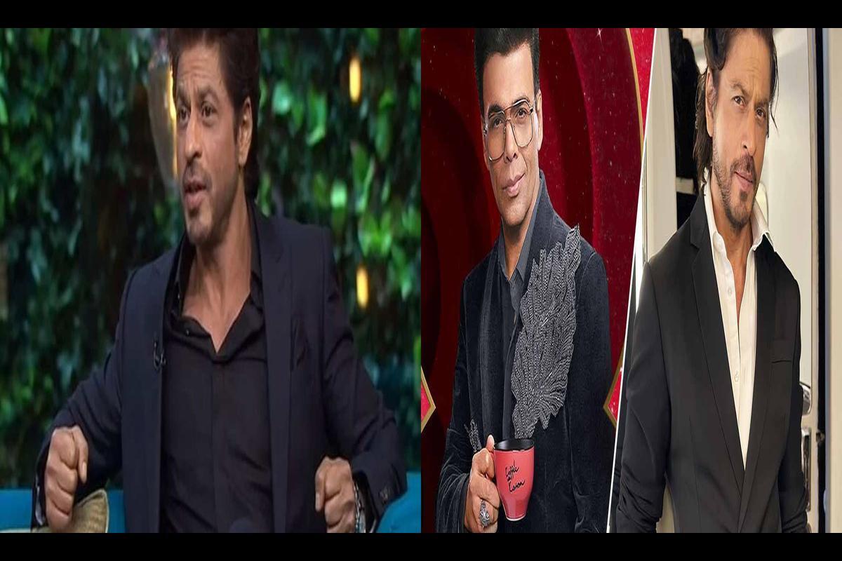 Shah Rukh Khan's Absence from Koffee With Karan Season 8: What's the Buzz?