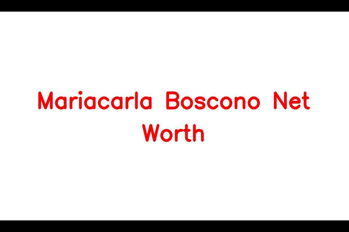 Mariacarla Boscono: A Journey to Success