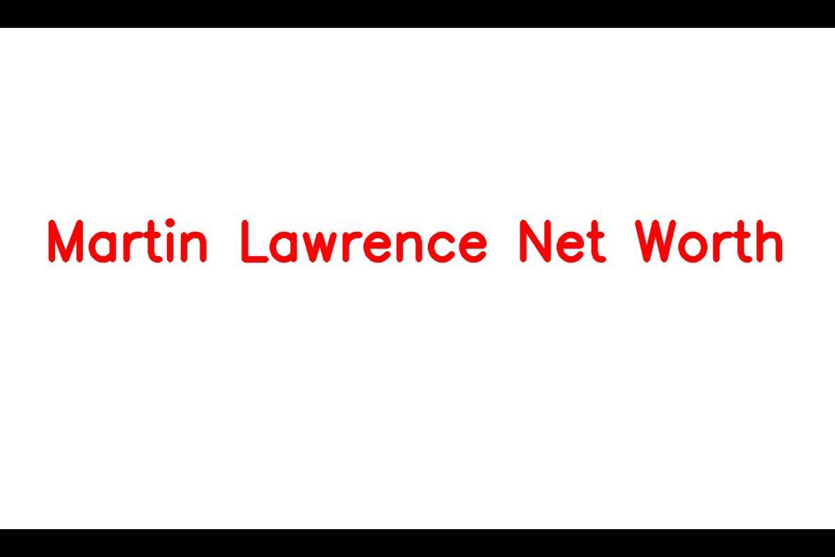 Martin Lawrence - A Renowned American Comedian