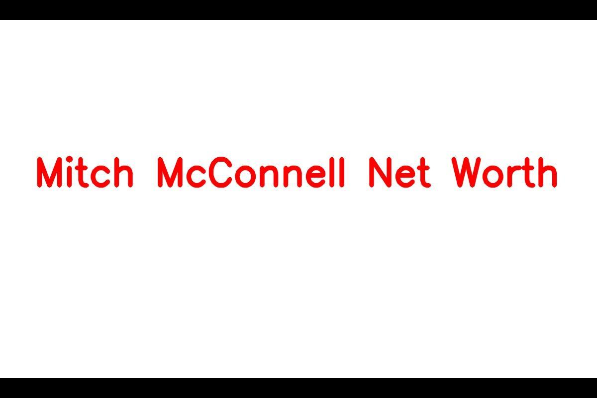 Mitch McConnell's Net Worth in 2023