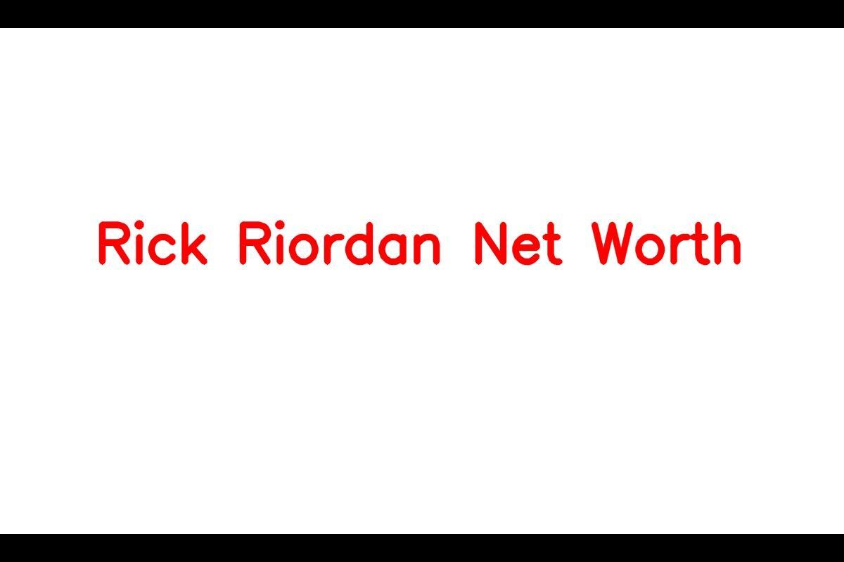 Rick Riordan - A Renowned American Writer