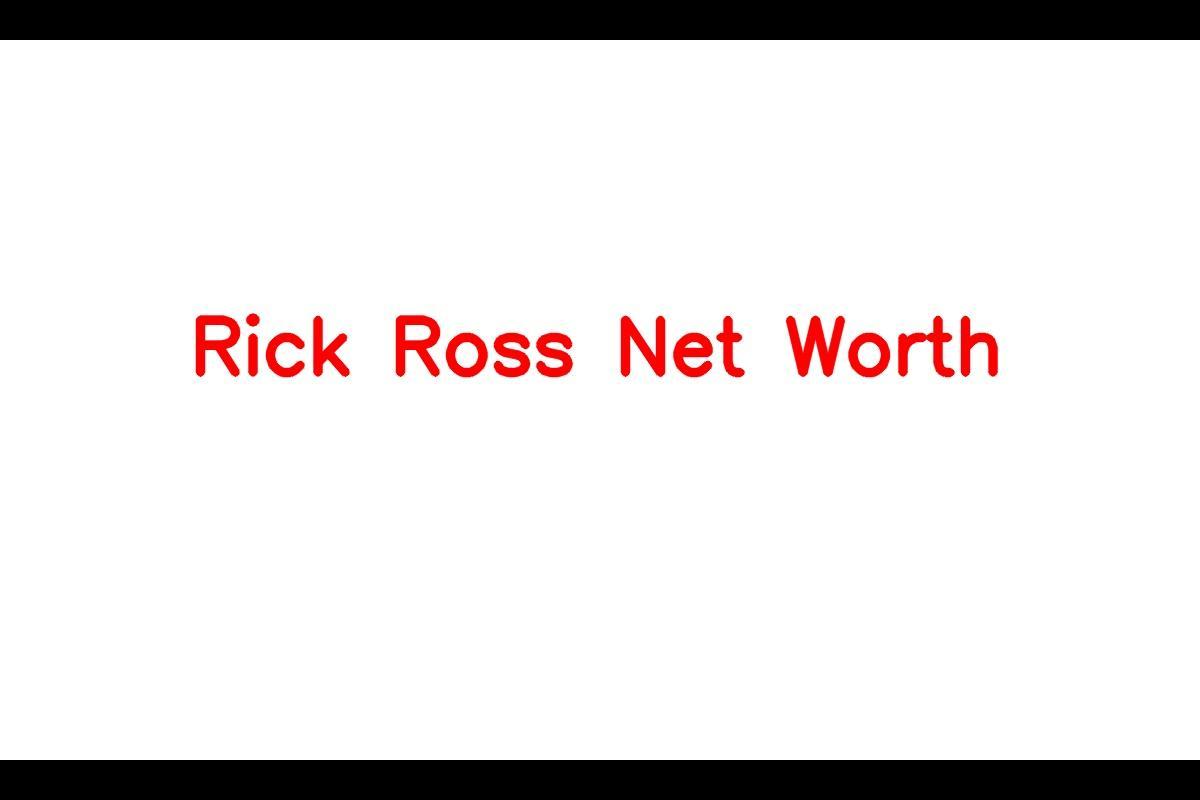 Rick Ross - The American Rapper and Record Executive