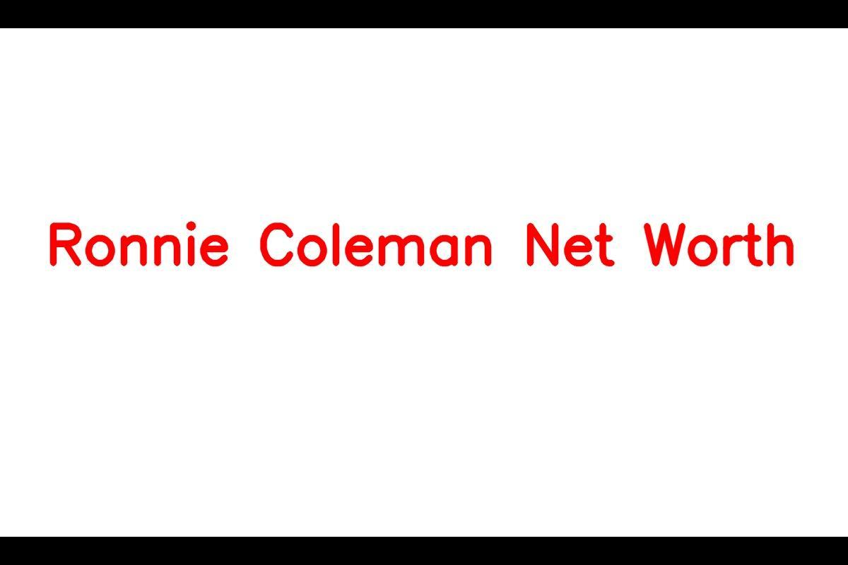 Ronnie Coleman: A Journey of Success and Advocacy