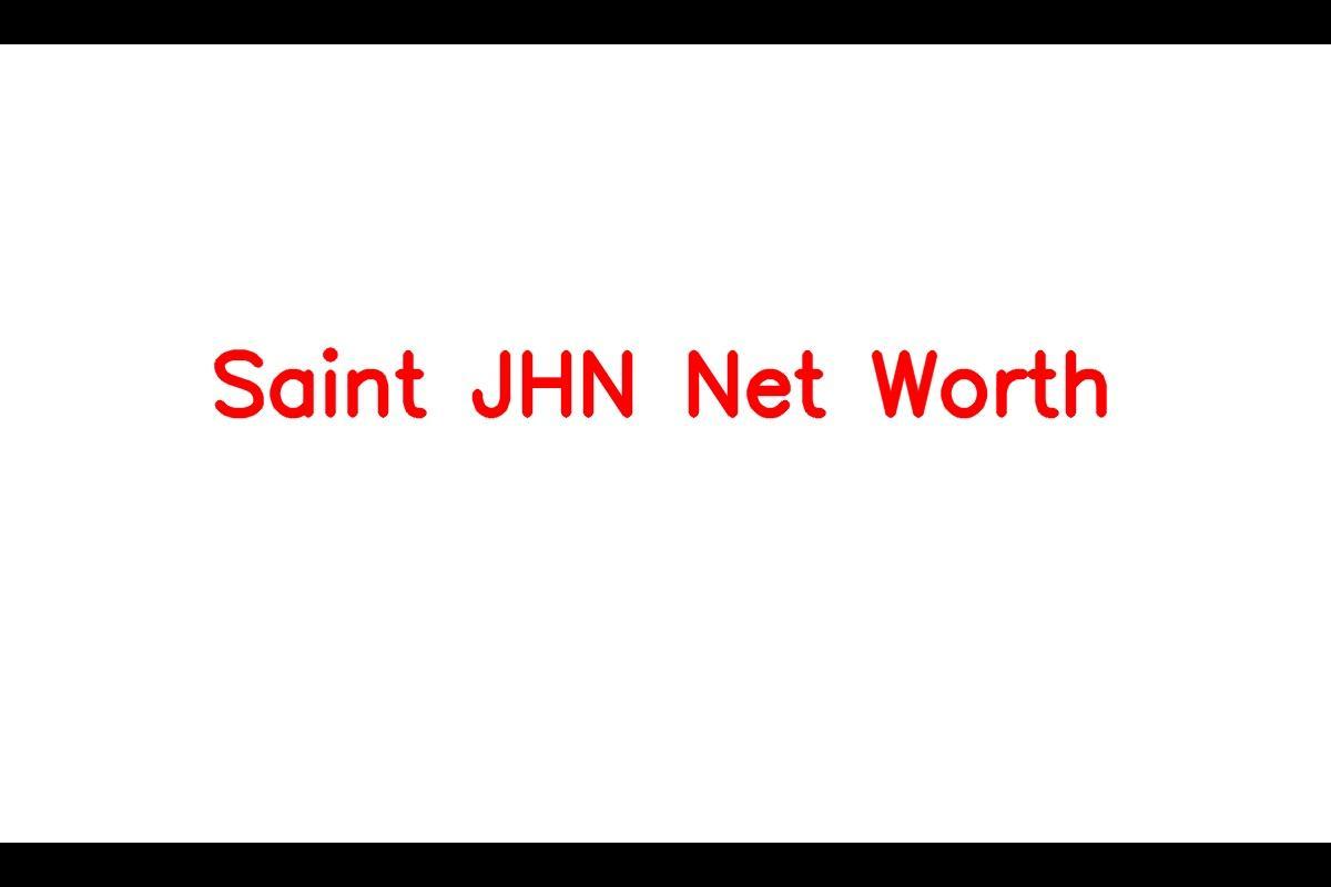 Izuzetna neto vrijednost američkog repera Saint JHN-a