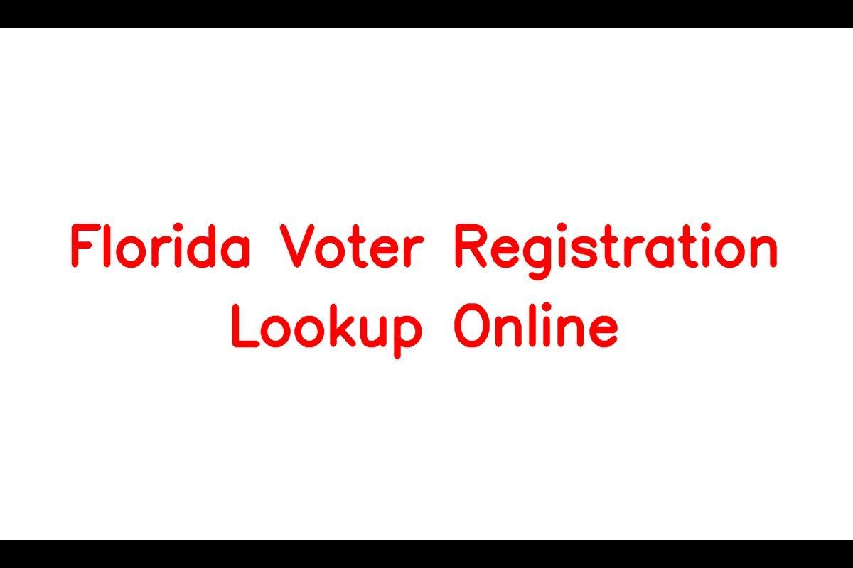 Florida Voter Registration Lookup Online – Check Eligibility, Know Status