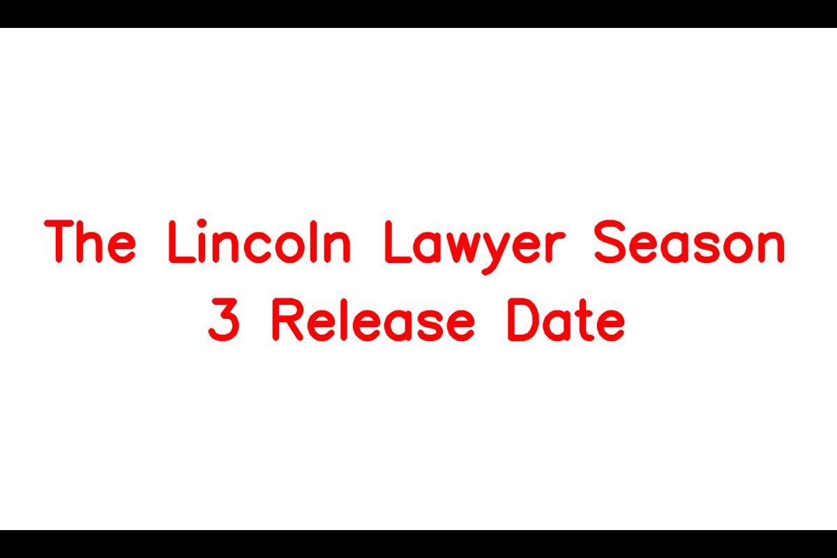 The Lincoln Lawyer Season 3