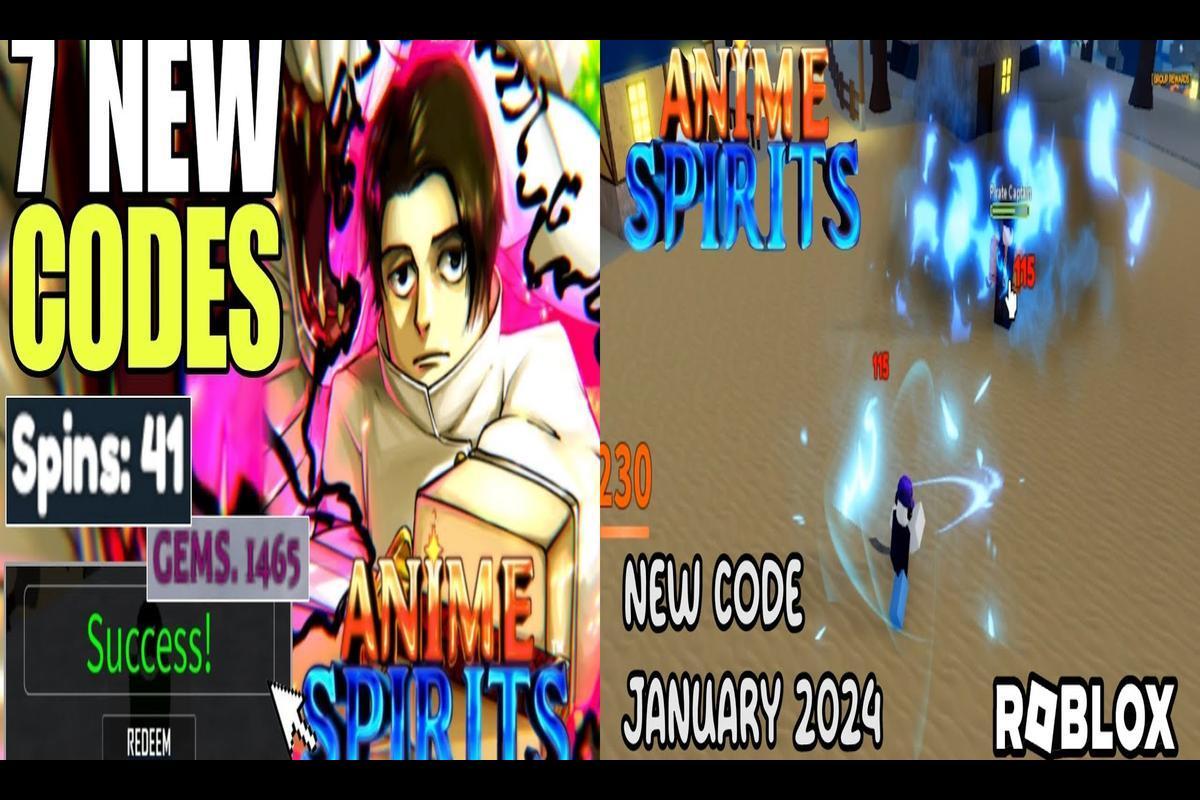 All Anime Spirits Codes (January 2024)