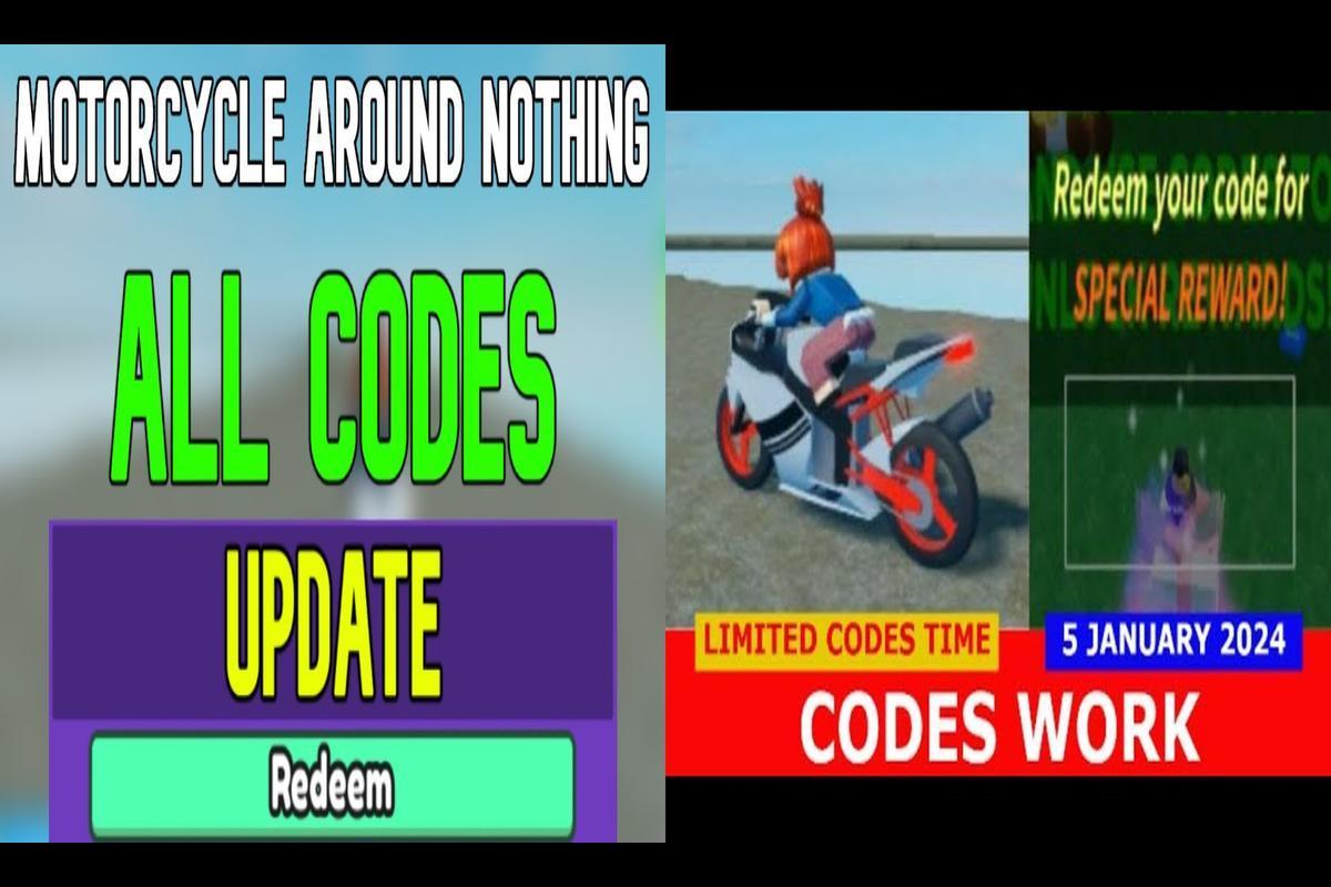 Roblox Motorcycle Around Nothing Codes