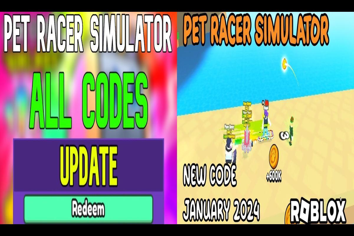 Roblox Pet Racer Simulator kodovi