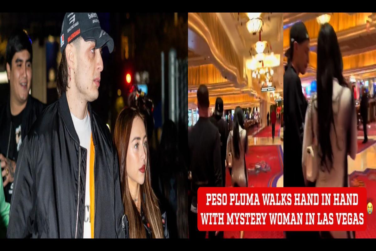 Peso Pluma Infiel: Captured Walking with Unidentified Woman in Las Vegas