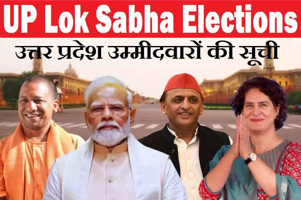 Lok Sabha Elections 2024 Uttar Pradesh Candidates List, Parties, Seats, Updates